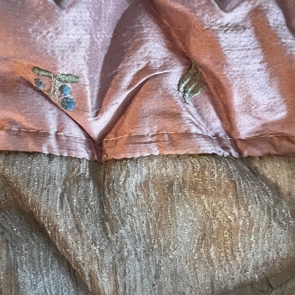 Lisa Violette Drawstring Small Cross Body Handbag 50" Beaded Strap - Picture 8 of 8